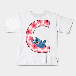 Stitch letter Kids T-Shirt